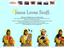 Tablet Screenshot of jesuslovesstuff.com